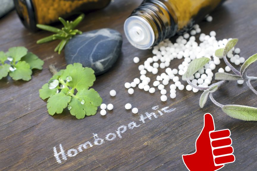 Homöopathie Tipp mit Icon