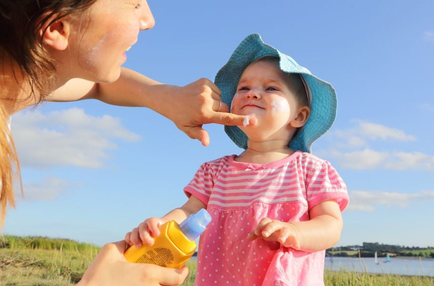 Sonnenschutz für Babys und Kinder