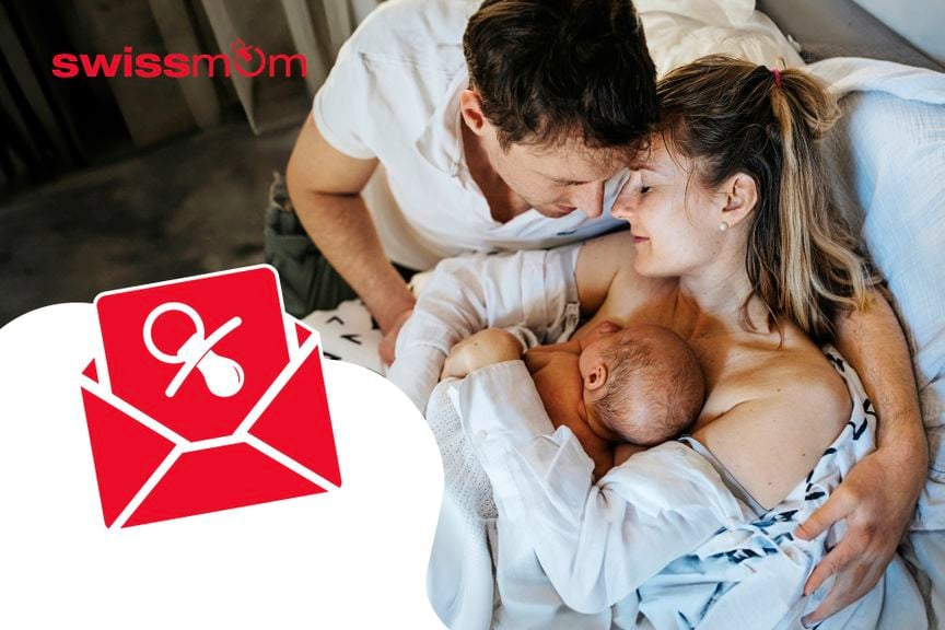 Baby Newsletter Bild mit Icon 2025