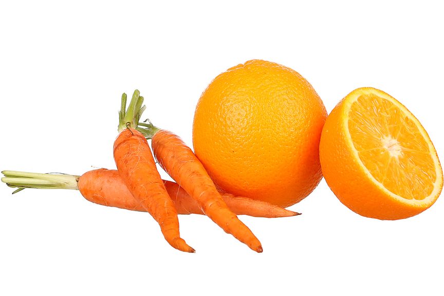 Rüebli und Orangen