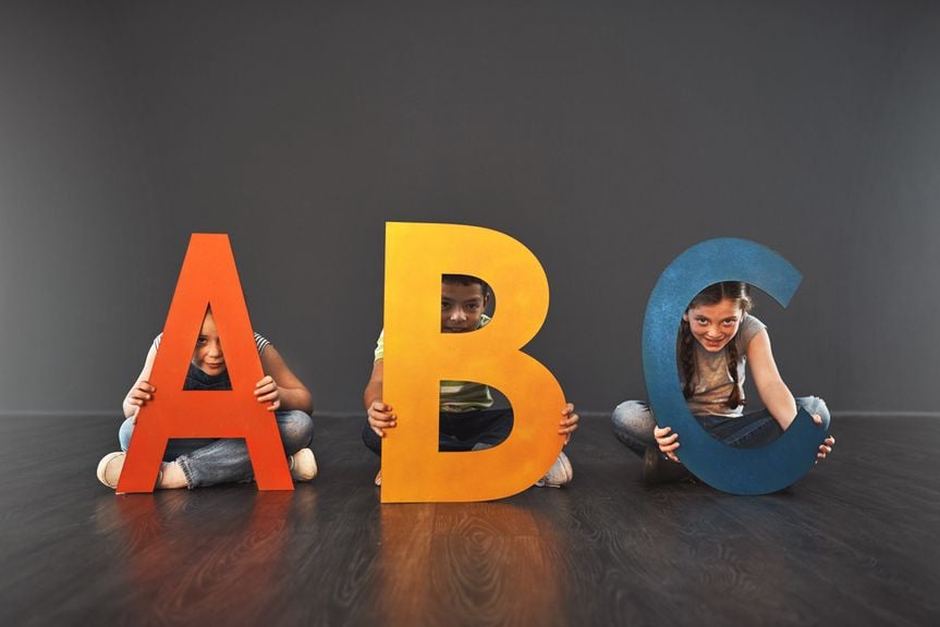 ABC mit Kindern