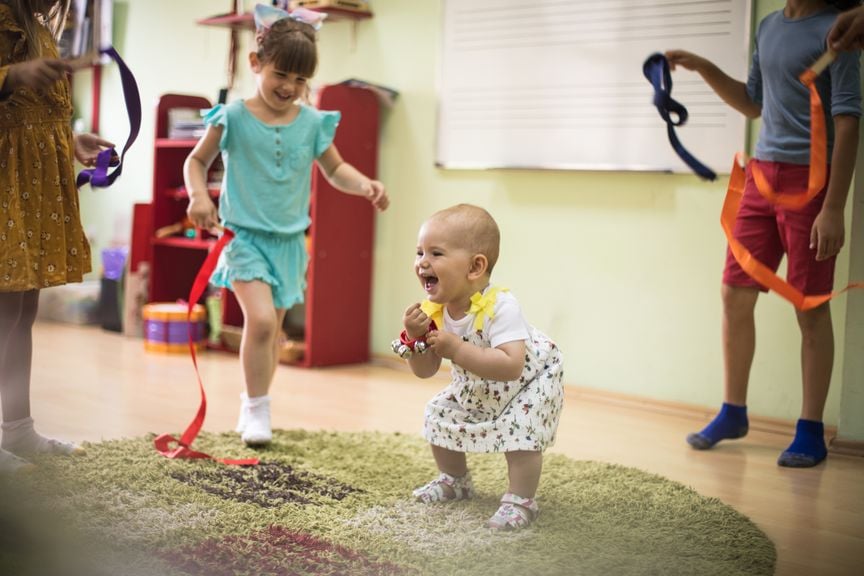 Kinder in der Kita 