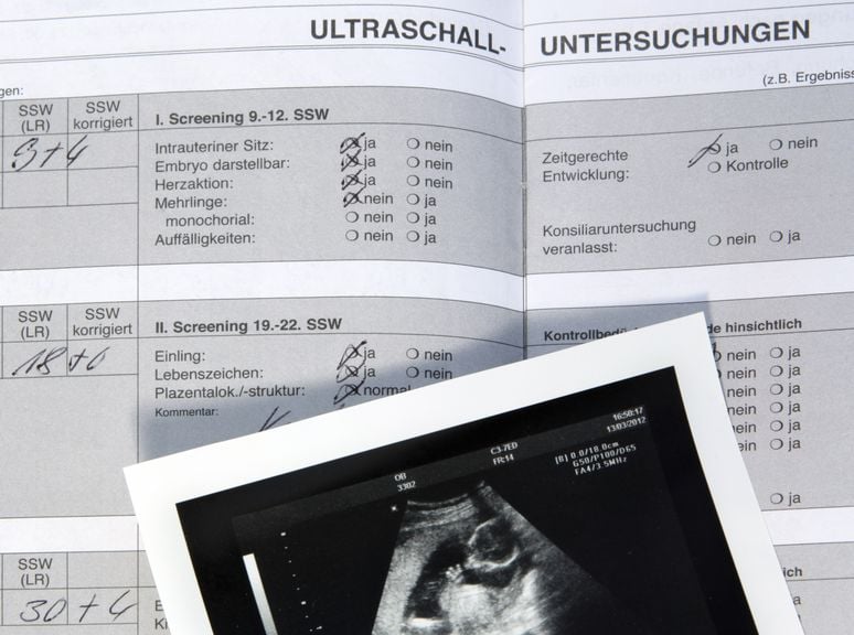 Dokumentation zu Ultraschall Untersuchungen