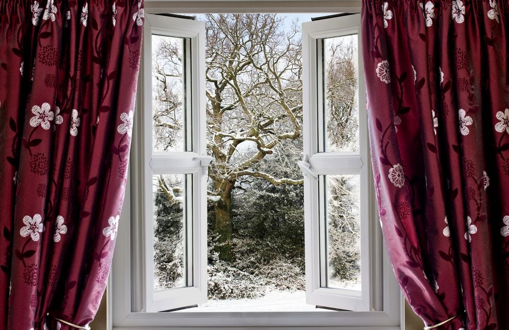 offenes Fenster