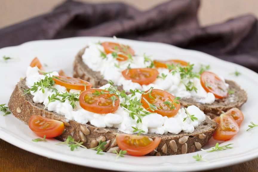 belegtes Vollkornbrot