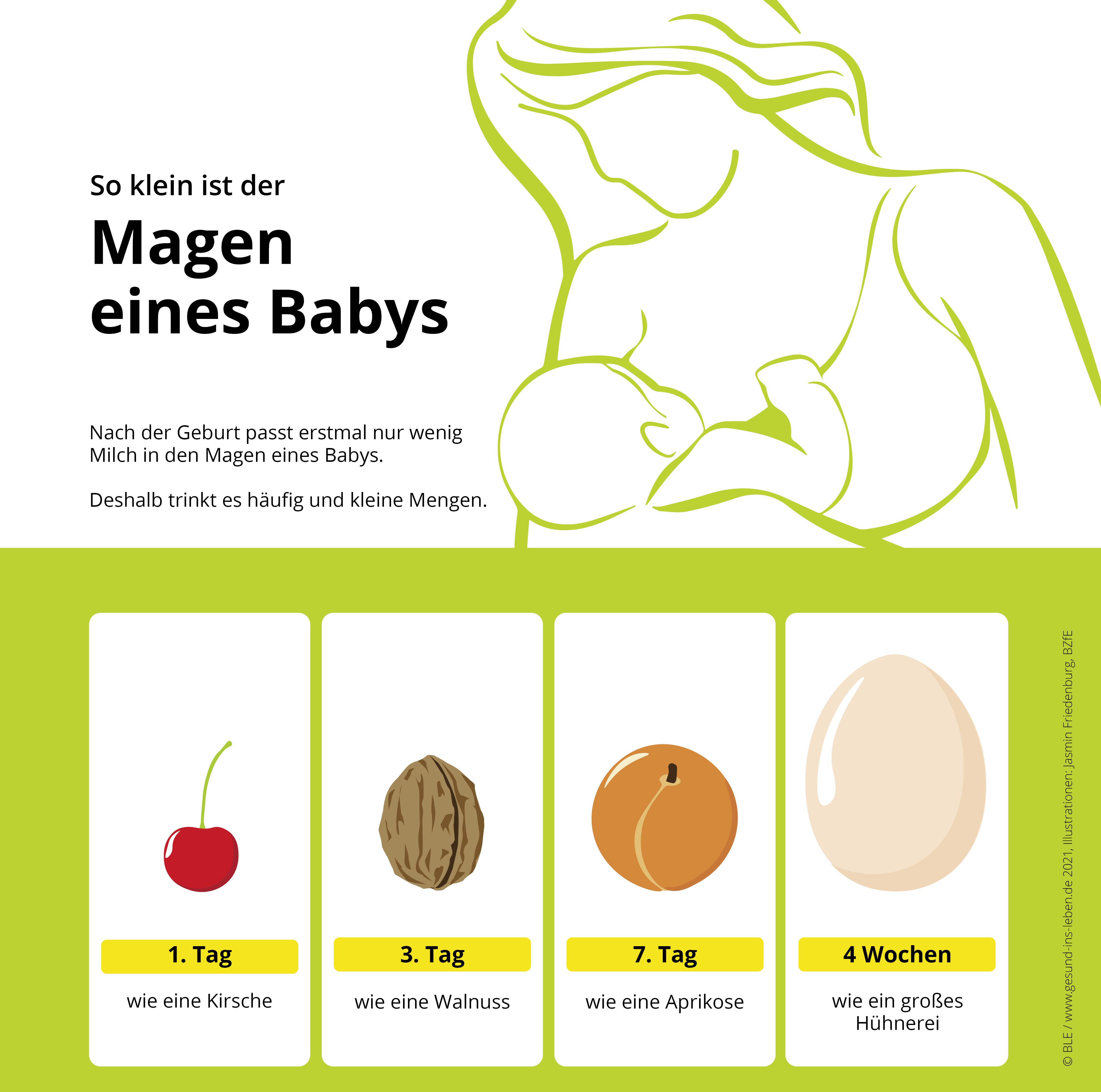 Neugeborene Grösse und Gewicht nach der Geburt swissmom