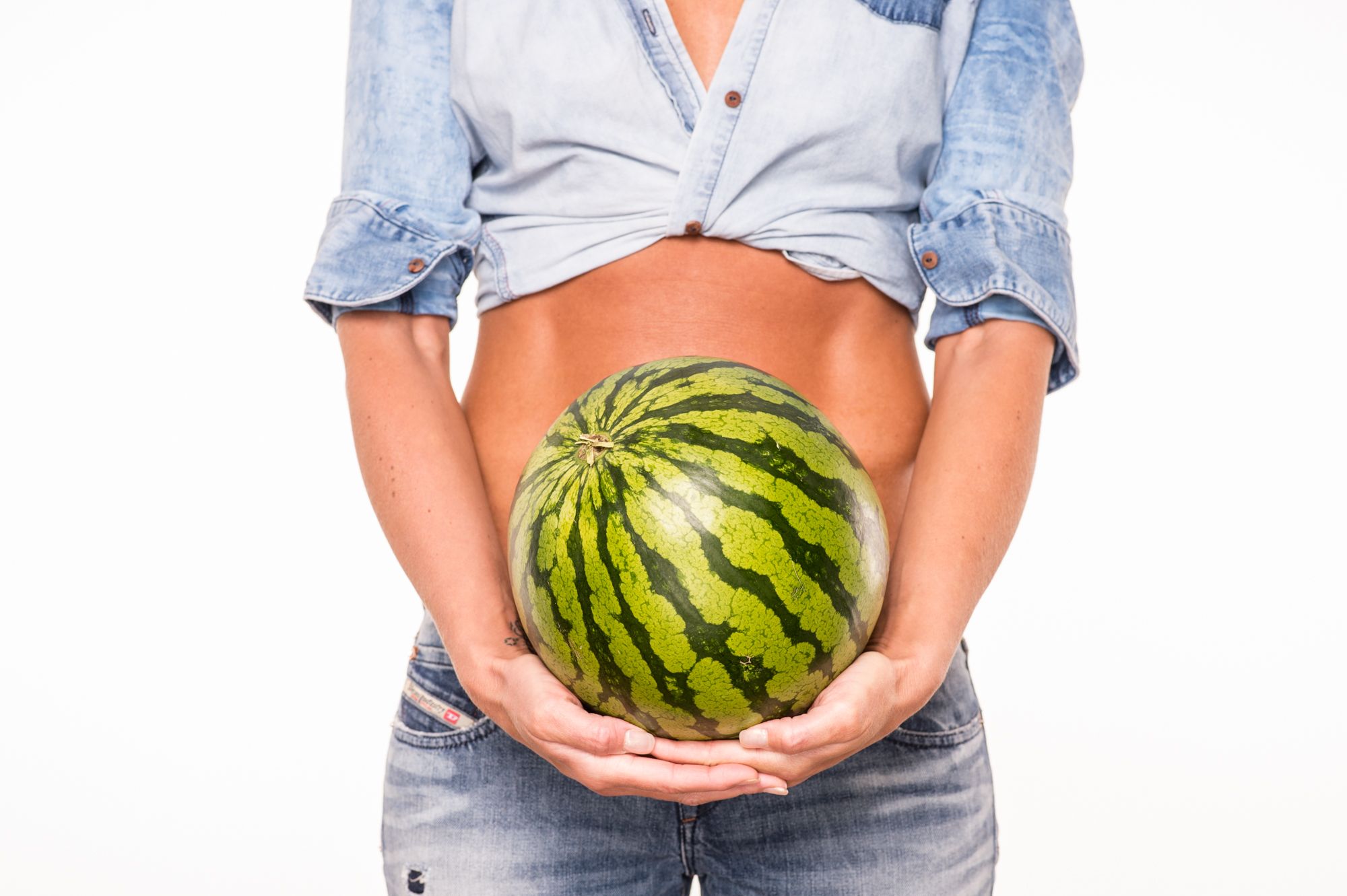 Babybauch 20 Fruechte Wassermelone