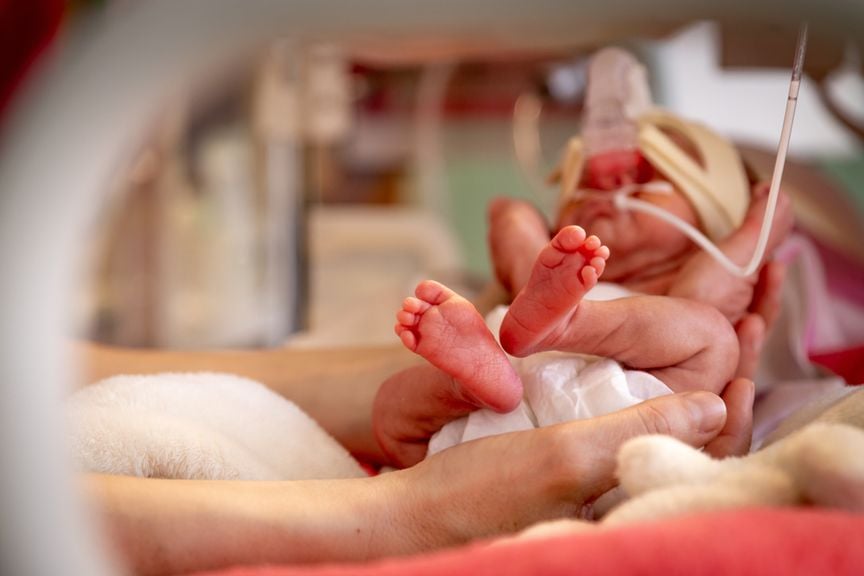 Frühchen im Incubator