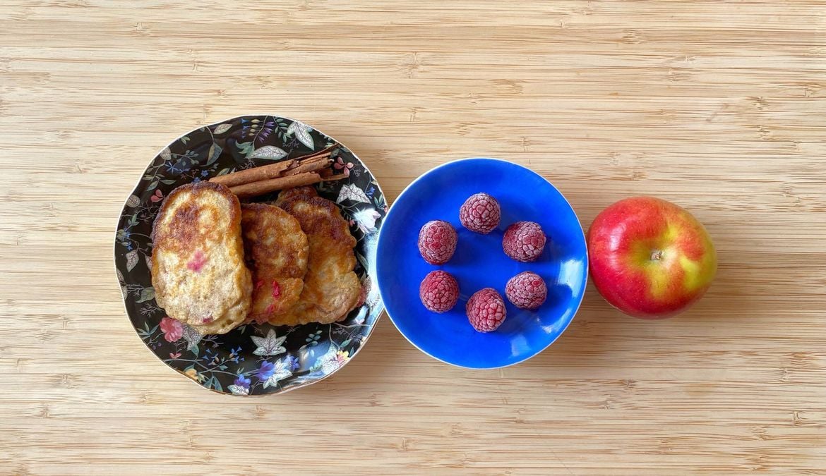 Fingerfood-Rezept | Apfel-Himbeer-Küchlein | Breifrei swissmom