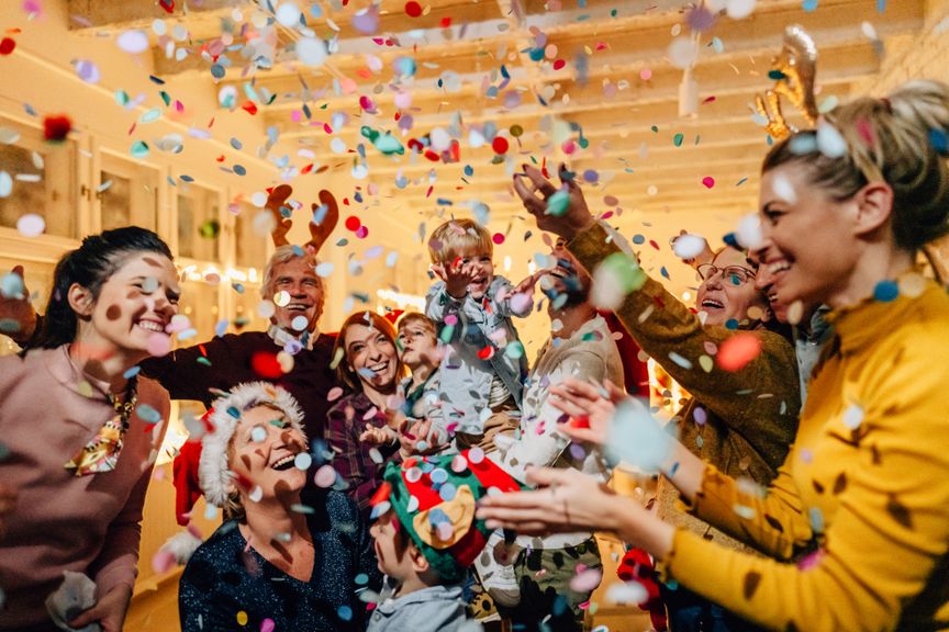 Silvester mit Kindern